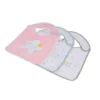 LOT DE 3 BAVOIRS SCRATCH 23X35CM ROSE