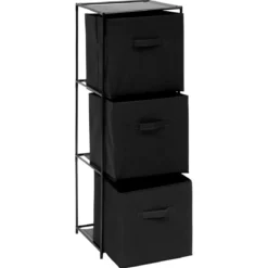 LOT ETAGERE AVEC 3 BOITES MIX