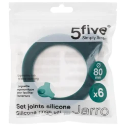 LOT 6 JOINTS JARRO SILICONE TAILLE S