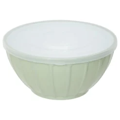 LOT 3 SALADIERS PLASTIQUE AVEC COUVERCLE