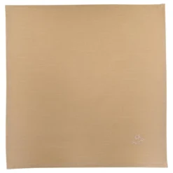 LOT 4 SERVIETTES JOY BRODE BEIGE 40X40CM