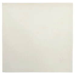 LOT 4 SERVIETTES JOY BRODE BLANC 40X40CM