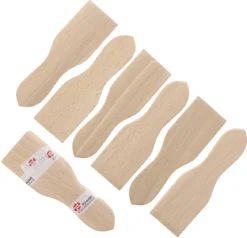 LOT 6 SPATULES A RACLETTE