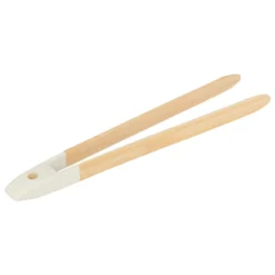 LOT 4 USTENSILES BAMBOU AVEC POT