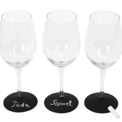 LOT 3 VERRES PIED ARDOISE