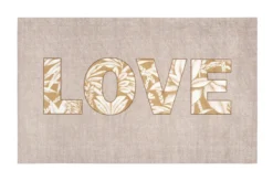 LOVING TAPIS RUBBER 45X75CM NATUREL