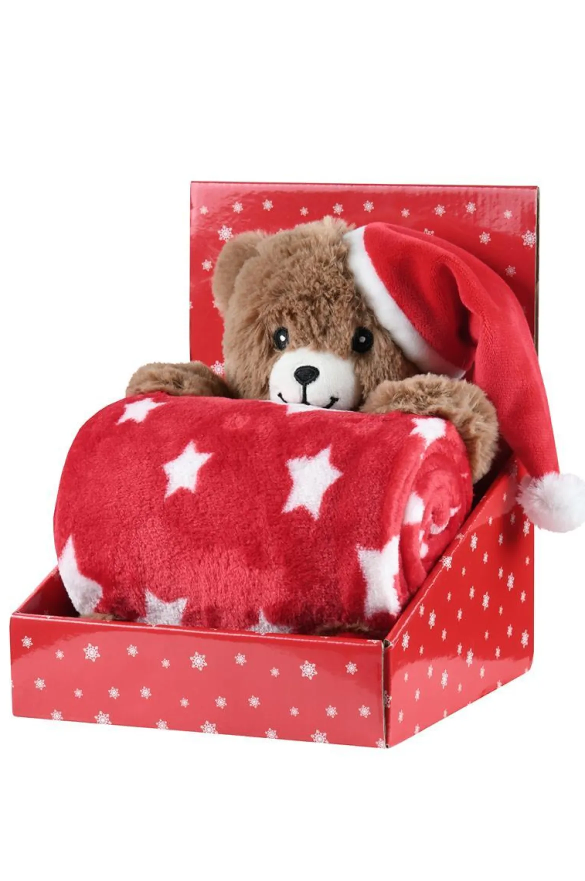 LUCIEN PLAID 100X75CM ROUGE
