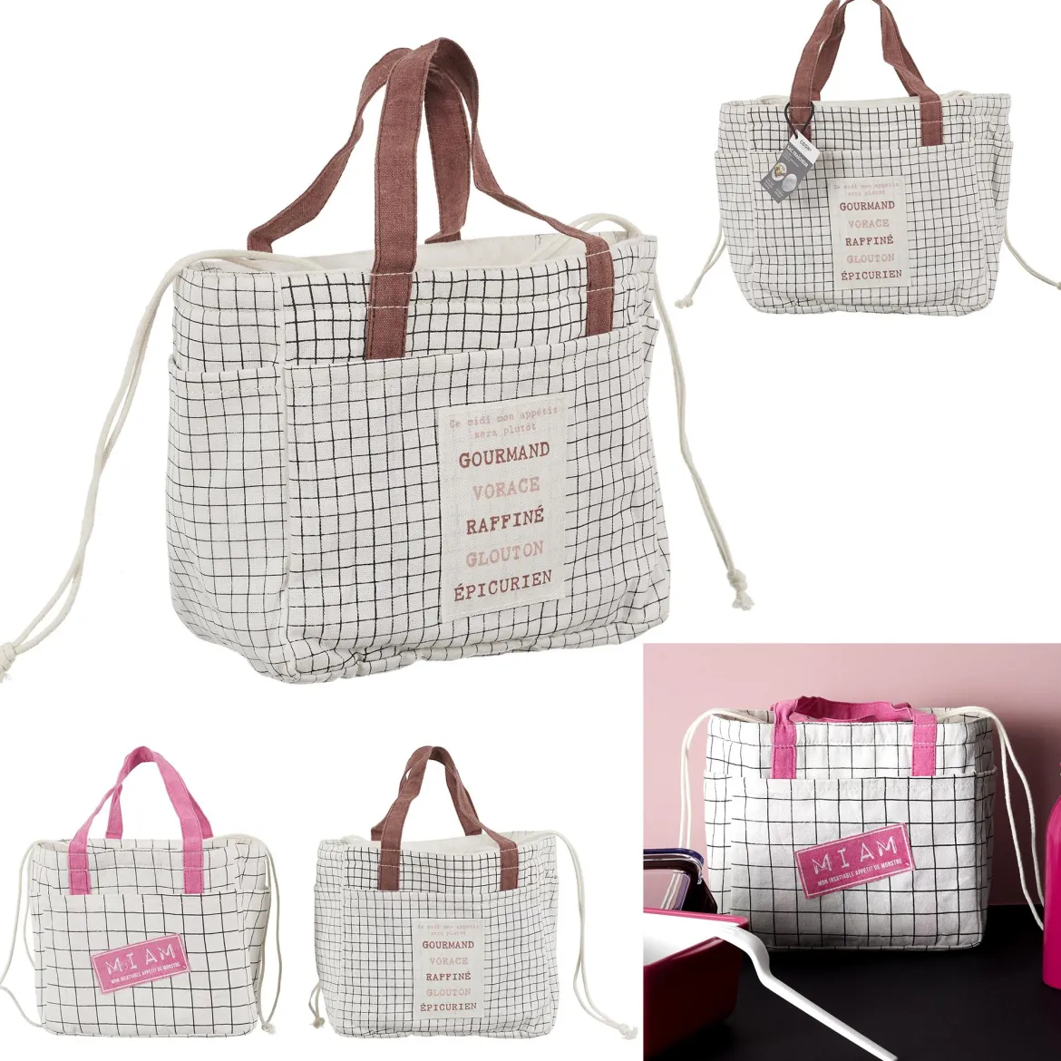 LUNCH BAG FRAICHEUR EN TISSU
