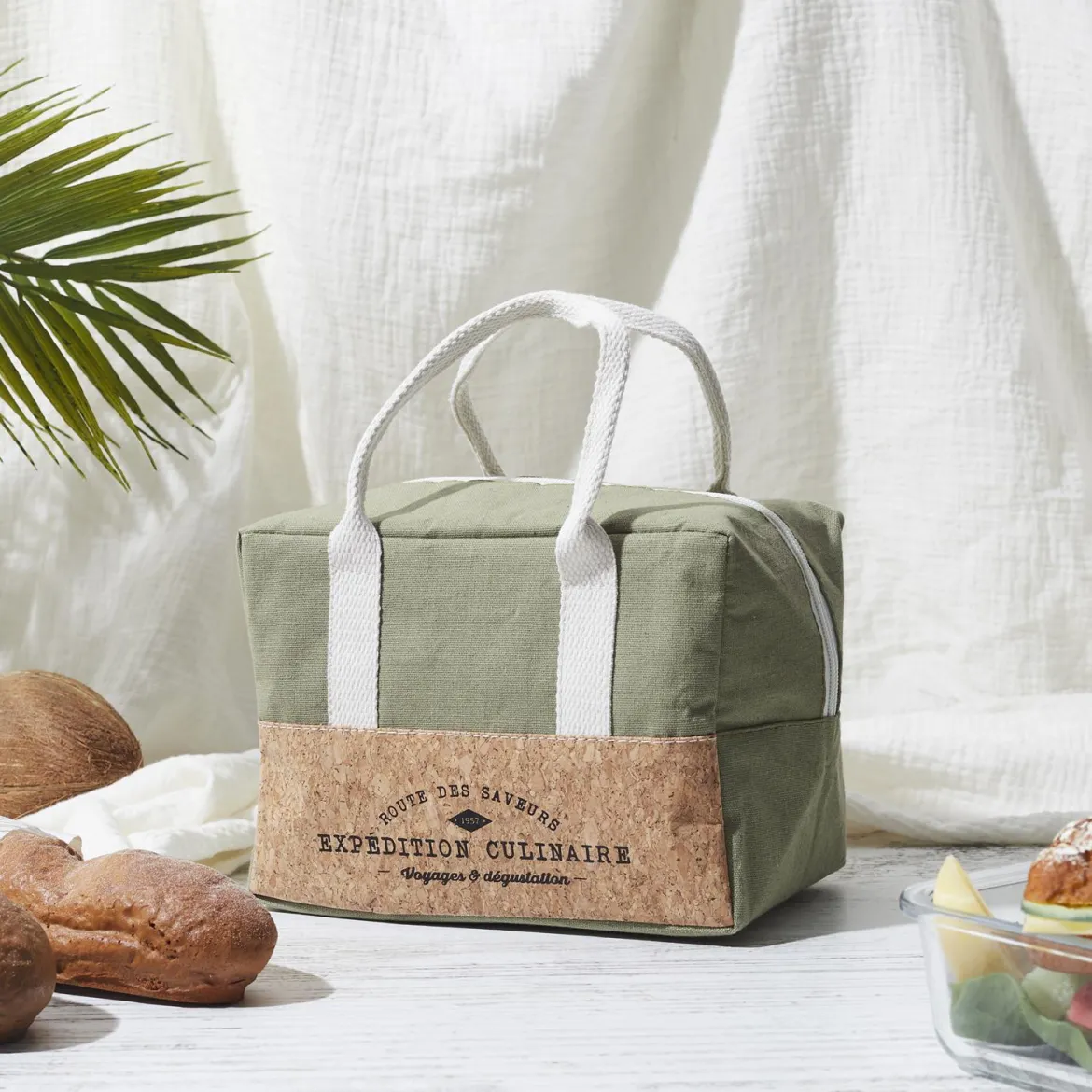 LUNCH BAG FRAICHEUR LIEGE 22X14X16.5CM 5L