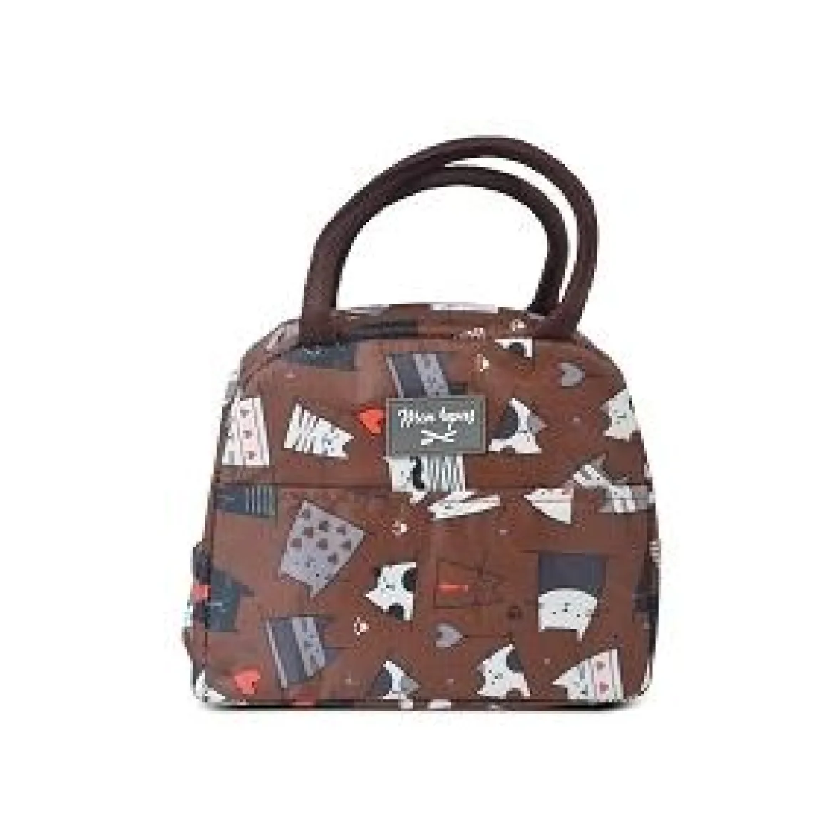 LUNCH BAG ISOTHERME IMPRIME L 23 X H 20 X P 13 CM