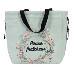 LUNCH BAG SAC FRAICHEUR TISSU 29X30CM