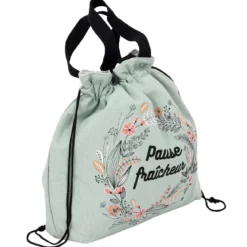 LUNCH BAG SAC FRAICHEUR TISSU 29X30CM