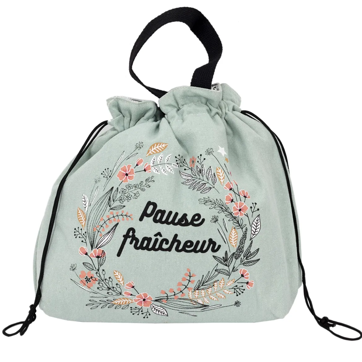 LUNCH BAG SAC FRAICHEUR TISSU 29X30CM