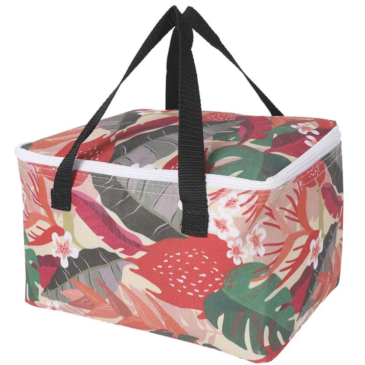 LUNCH BAG TROPICAL 24X18X13.5CM
