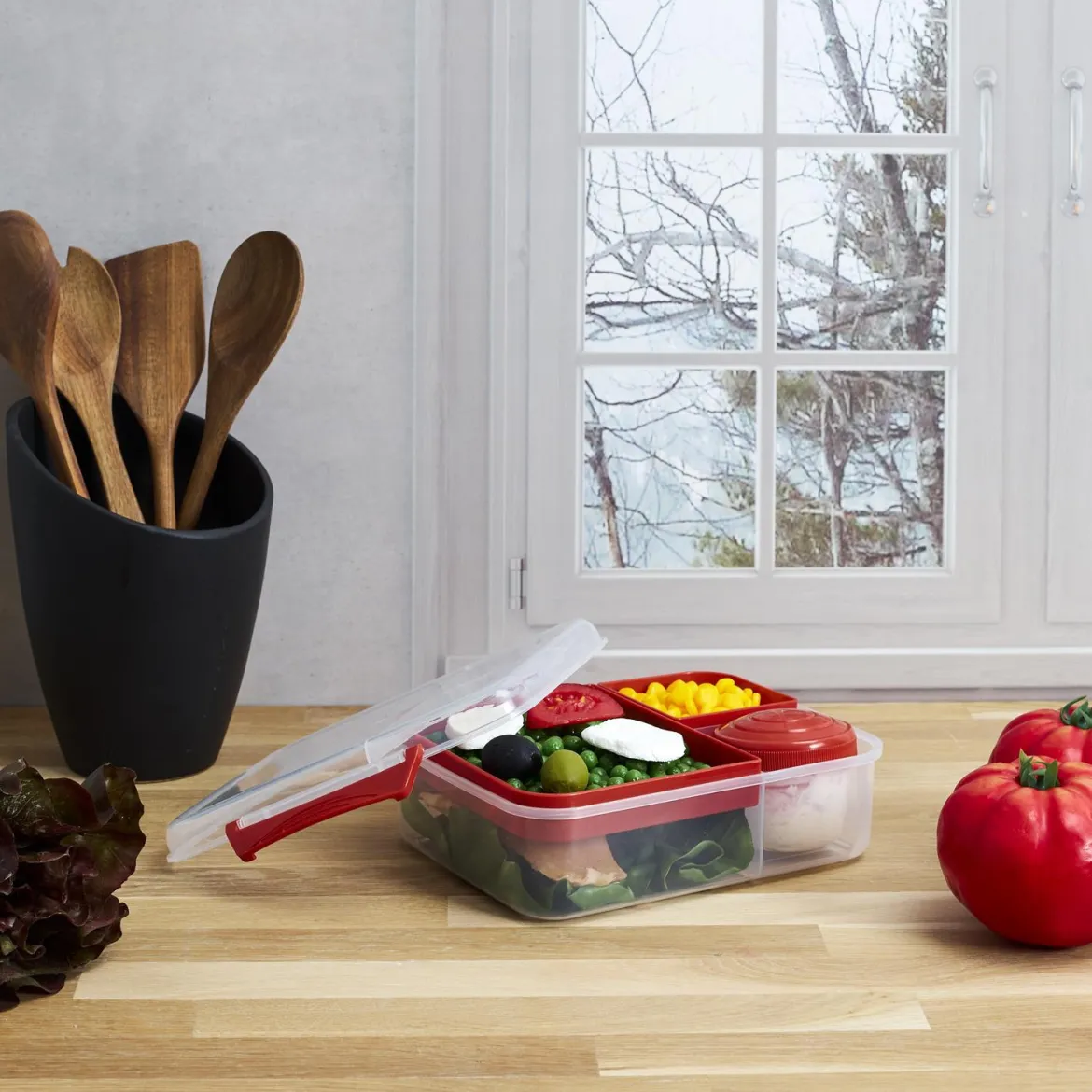 LUNCH BOX COMPARTIMENTEE 1.5L