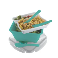 LUNCH BOX COMPARTIMENT X3 ET COUVERT X3