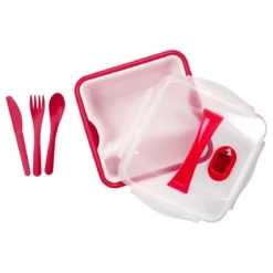 LUNCH BOX COMPARTIMENT X3 ET COUVERT X3