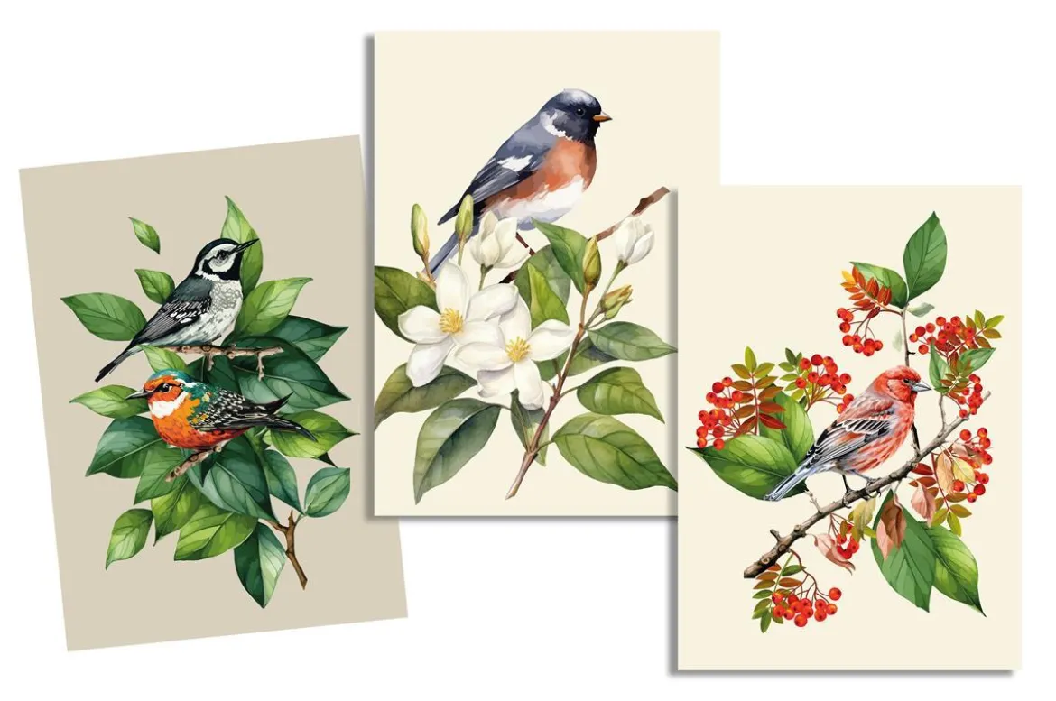 LYDIA OISEAU TORCHON 50X70CM MULTICOLORE