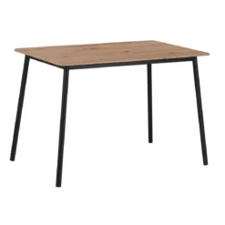 MADRID TABLE REPAS 110X70X76.5CM AVEC CHAISES