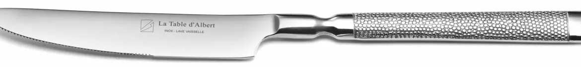 MAELLE COUTEAU DE TABLE INOX