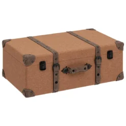 MALLE BOIS BE VINTAGE MARRON TAILLE L