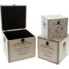MALLE CARRE HIVER D.34X34CM