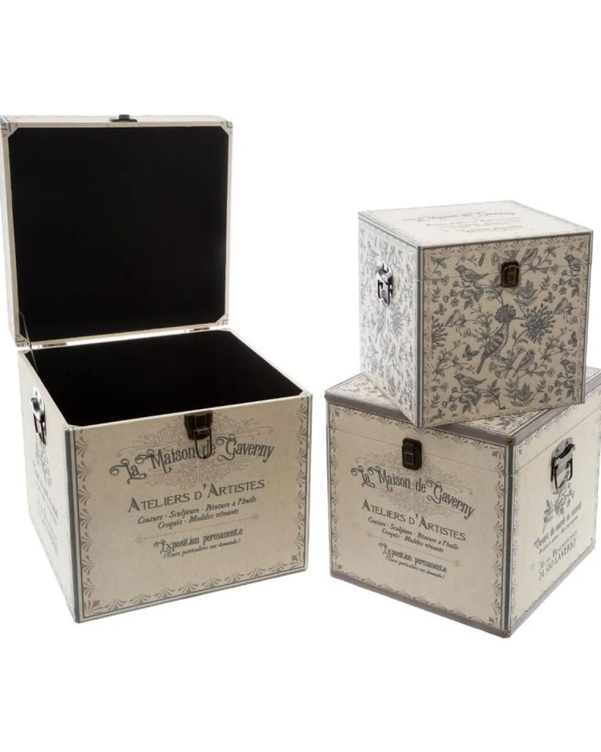 MALLE CARRE HIVER D.34X34CM