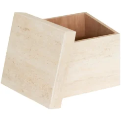 MALLE CARRE TRAVERTIN TINEO TAILLE L