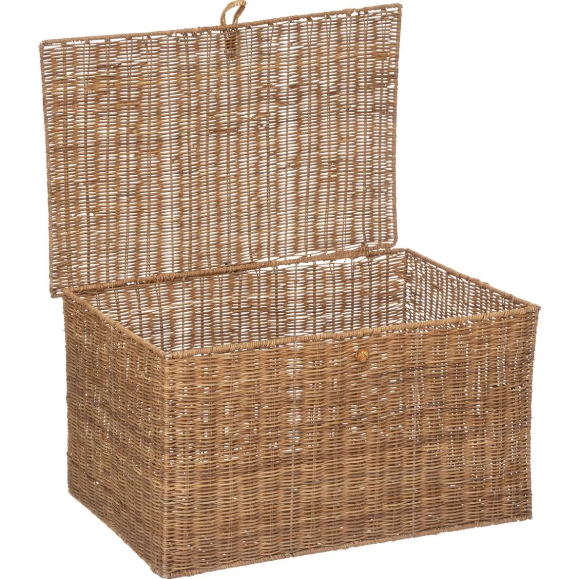 MALLE ROTIN CARMEN NATUREL D.42X30.5X25.5CM