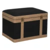 MALLES TISSU NORAH NOIR D.44X31.5X29.5CM