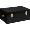 MALLE VELOURS NIGHT NOIR D.49X29X19.5CM