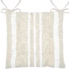 MANDUEL GALETTE 9 PTS 38X38CM BLANC