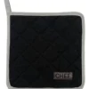 MANIQUE CHEF 20X20CM COTON NOIR