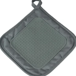 MANIQUE 19X19CM COTON SILICONE CUISTOT ANTHRACITE