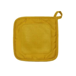 MANIQUE 19X19 CM POLYCOTON ET SILICONE CUISTOT JAUNE