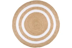 MAORI TAPIS BLANC D.90CM