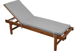 MATELAS BAIN DE SOLEIL DEPERLANT 60X190CM GRIS SOURIS