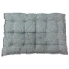 MATELAS PALETTE 120X80X10CM CARREAU CIMENT BLEUTE