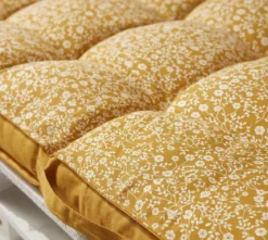 MATELAS PALETTE 120X80X10CM LIBERTY JAUNE