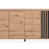 MEDAN ENFILADE 4 TIROIRS ANTHRACITE160X85X40CM