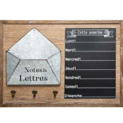 MEMO ARDOISE LETTRES D.70X48CM