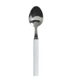 MENAGERE 24 PIECES GEO ET RANGE COUVERT BLANC