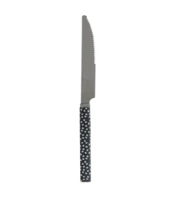 MENAGERE 24 PIECES GEO ET RANGE COUVERT NOIR