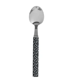 MENAGERE 24 PIECES GEO ET RANGE COUVERT NOIR