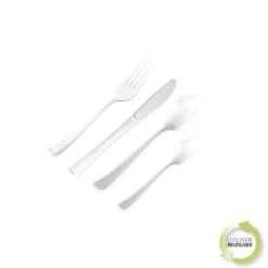 MENAGERE 24 PIECES REUTILISABLES BLANC