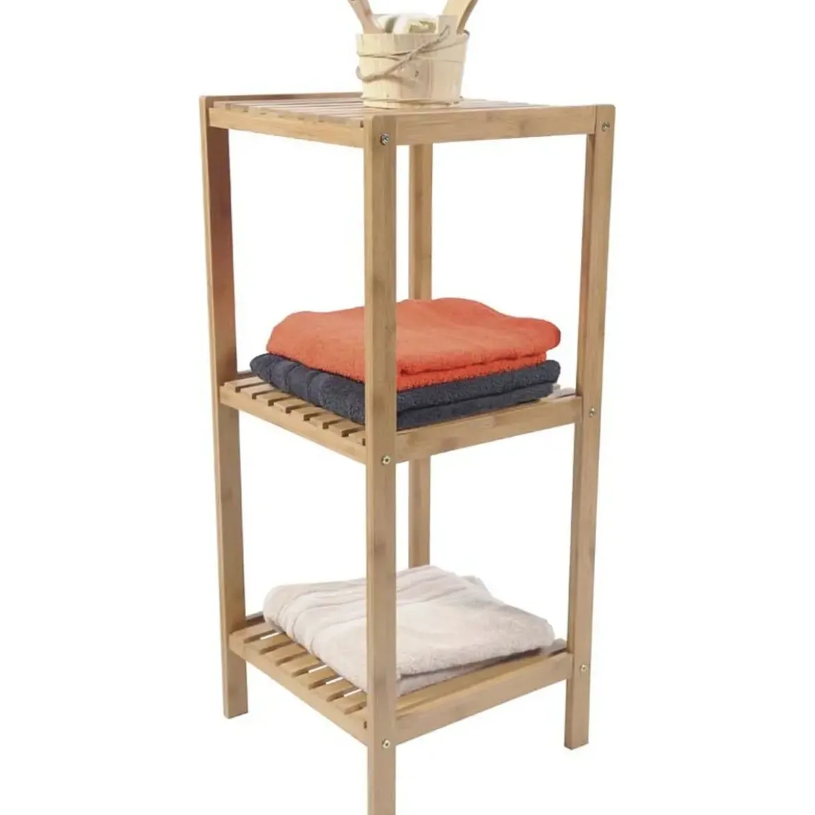 MEUBLE 3 ETAGERES BAMBOU