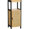 MEUBLE BAS 1 PORTE 1 NICHE 1 ETAGERE INTERIEURE CEBU