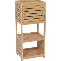 MEUBLE BAS DE RANGEMENT BAMBOU 1 PORTE TRINIDAD