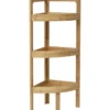 MEUBLE D ANGLE 3 ETAGERES BAMBOU