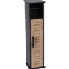 MEUBLE RESERVE ET DEROULEUR PAPIER WC 1 PORTE BERGEN
